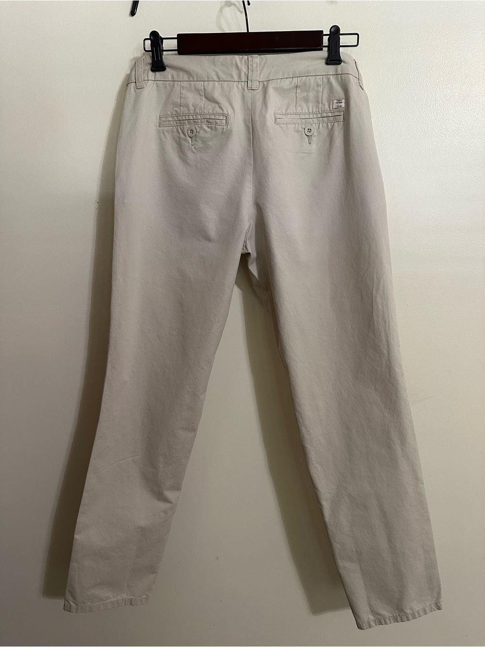 Tommy Hilfiger Women's Skinny Ankle Chino Pants - Light Khaki - Picture 6 of 6